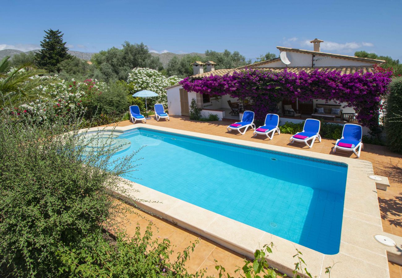 Finca in Pollensa - Finca mit Pool Can Torreta in Pollensa
