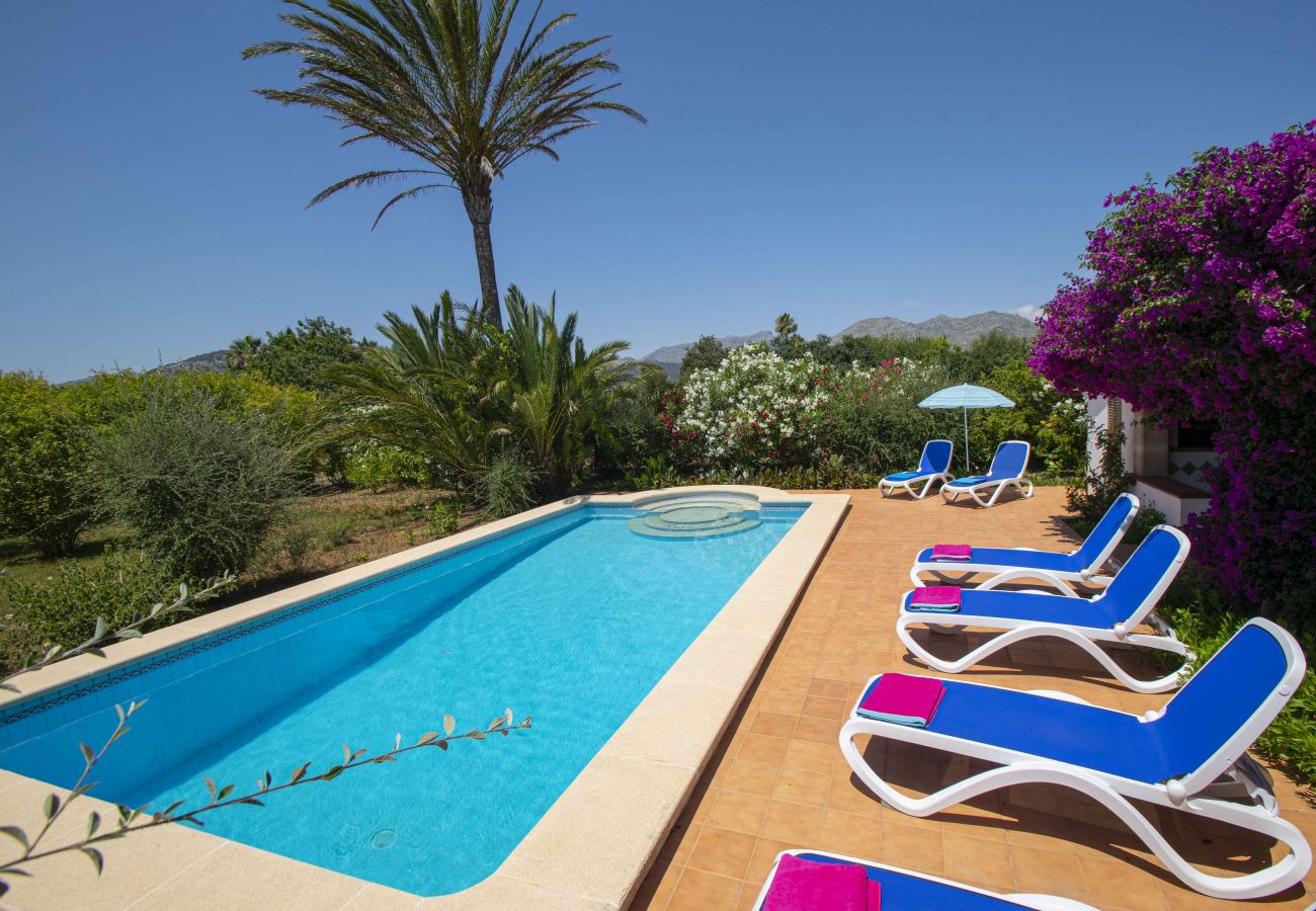 Finca in Pollensa - Finca mit Pool Can Torreta in Pollensa