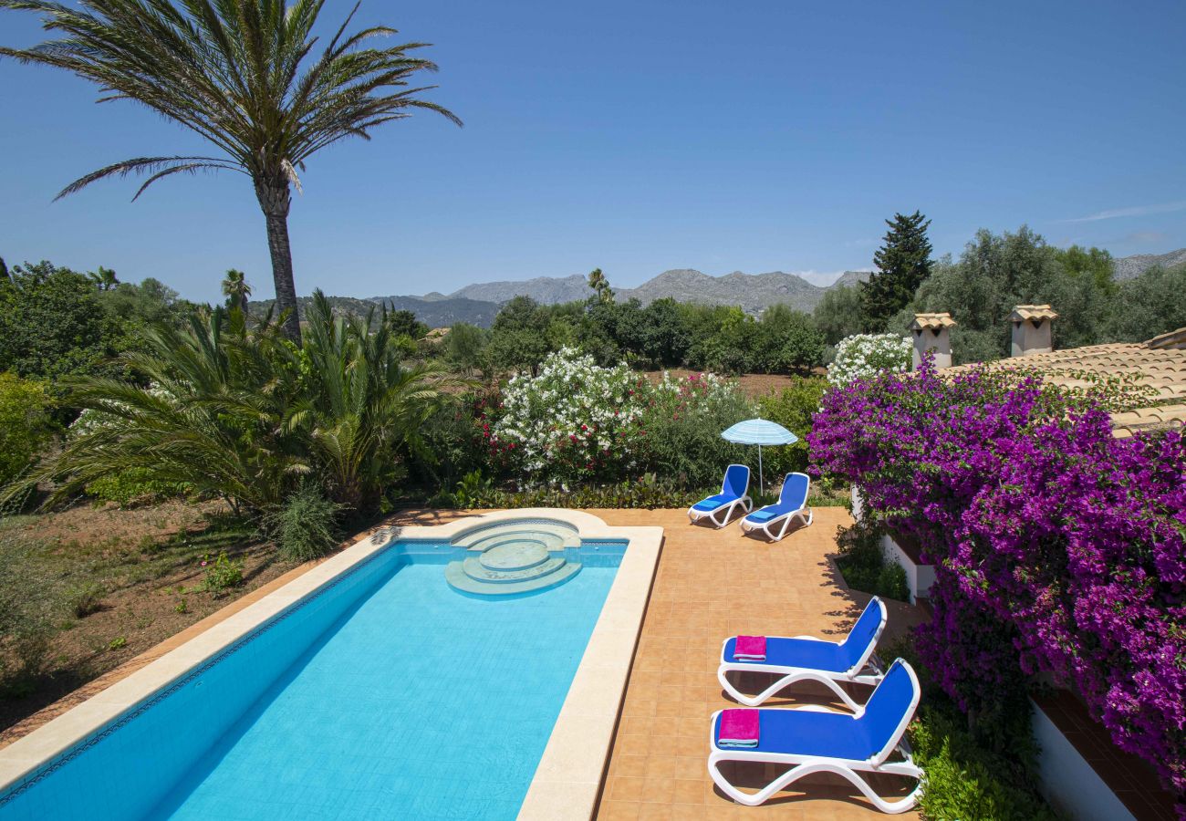 Finca in Pollensa - Finca mit Pool Can Torreta in Pollensa