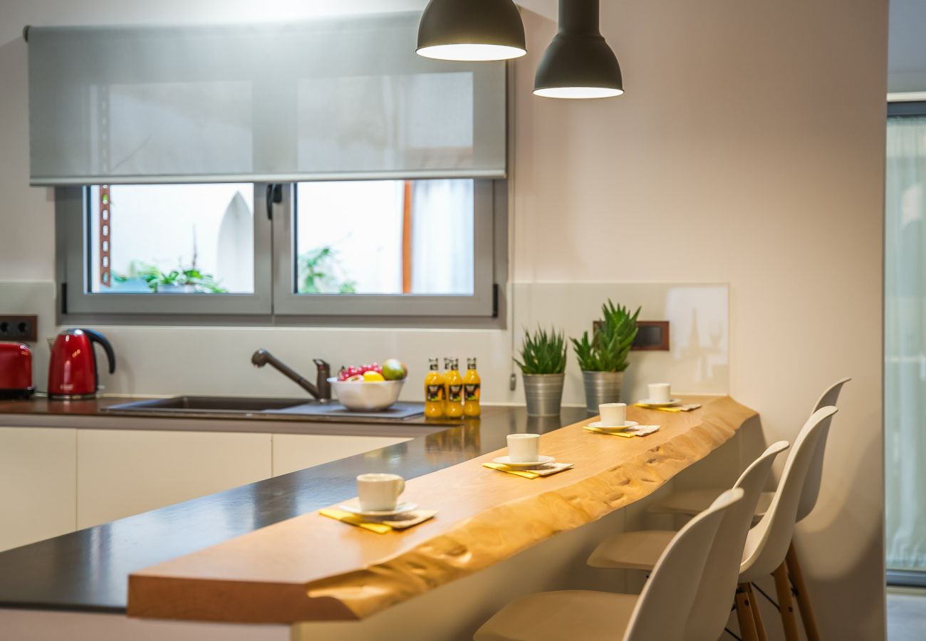 Ferienhaus in Sa Pobla - Design-Wohnung Mercat 16 im Zentrum von Mallorca.