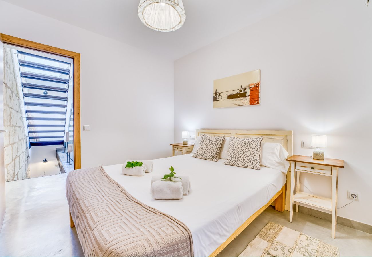 Ferienhaus in Sa Pobla - Design-Wohnung Mercat 16 im Zentrum von Mallorca.