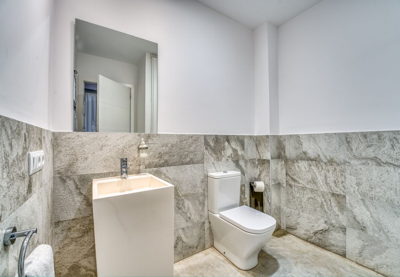 Ferienhaus in Sa Pobla - Design-Wohnung Mercat 16 im Zentrum von Mallorca.
