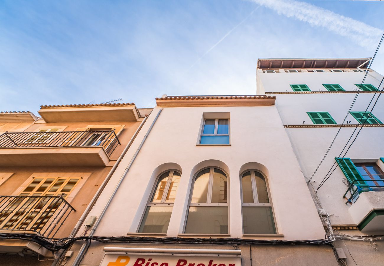 Ferienhaus in Sa Pobla - Design-Wohnung Mercat 16 im Zentrum von Mallorca.