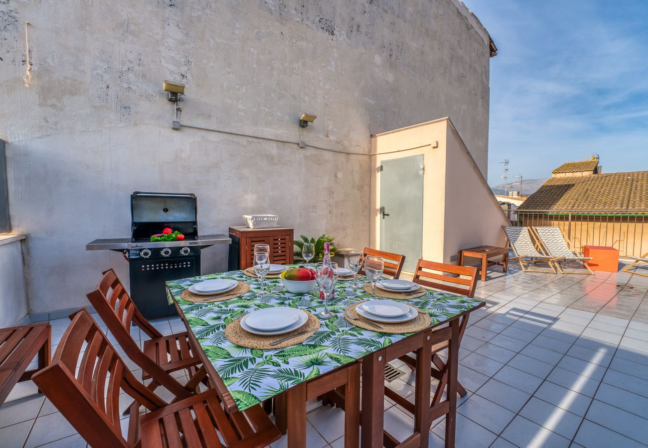 Urlaub auf Mallorca in einer voll ausgestatteten Ferienwohnung.
