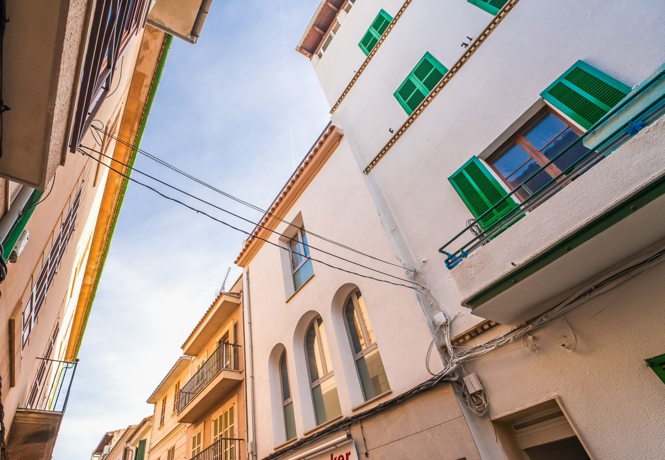 Ferienhaus in Sa Pobla - Design-Wohnung Mercat 16 im Zentrum von Mallorca.