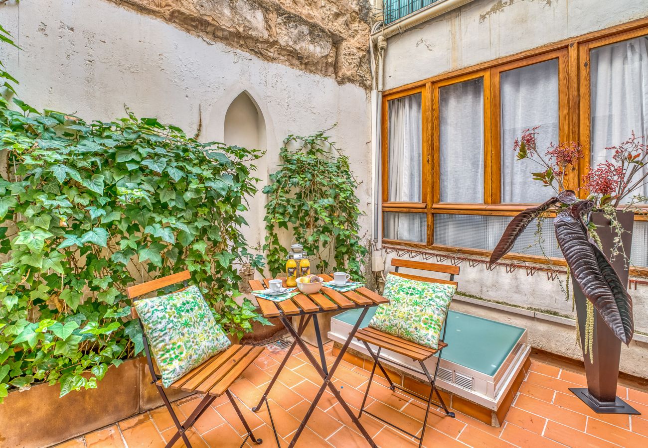 Ferienhaus in Sa Pobla - Design-Wohnung Mercat 16 im Zentrum von Mallorca.