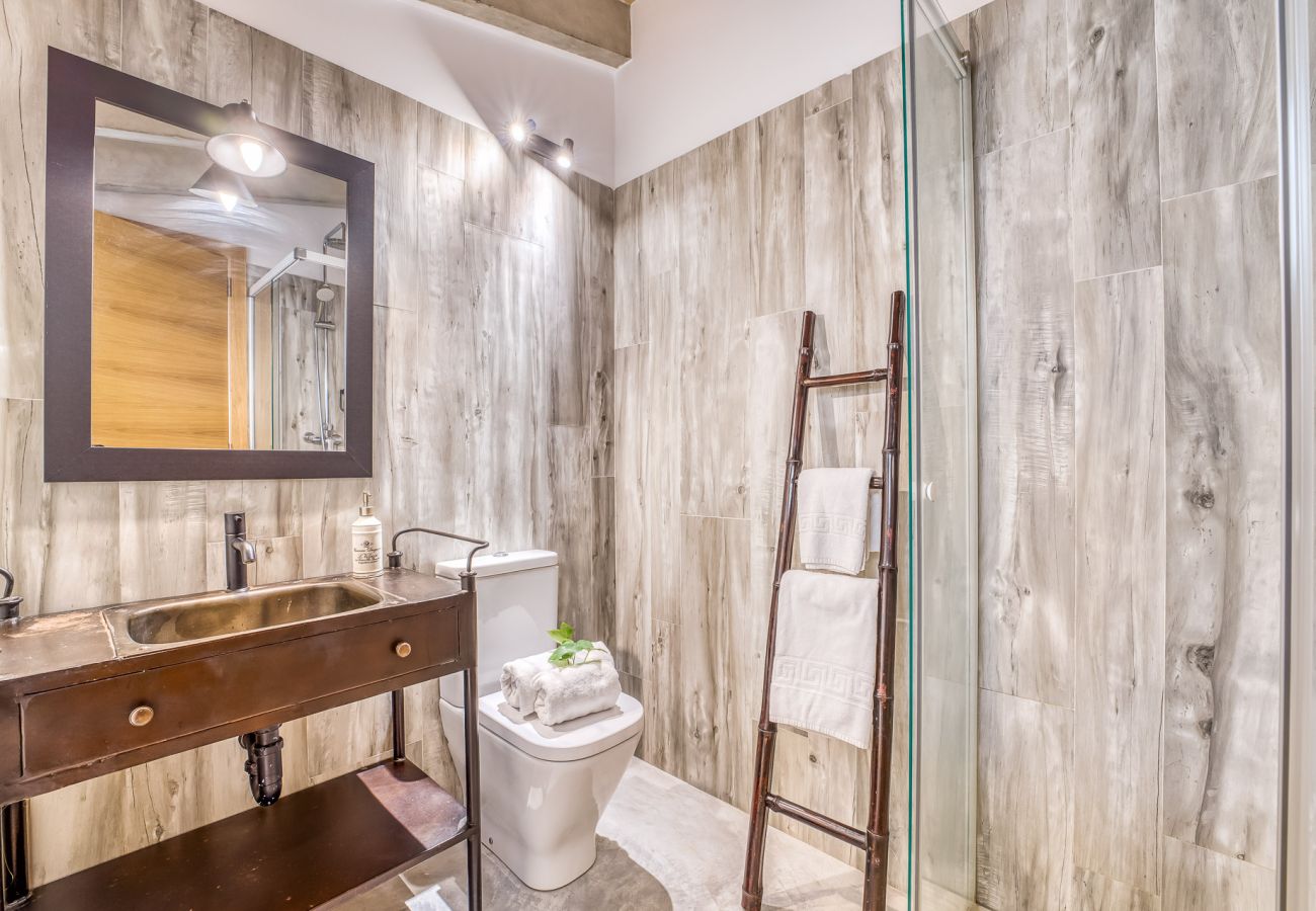 Ferienhaus in Sa Pobla - Design-Wohnung Mercat 16 im Zentrum von Mallorca.