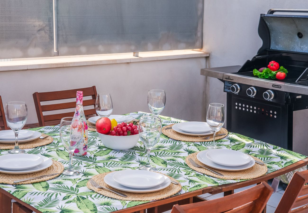 Ferienhaus in Sa Pobla - Design-Wohnung Mercat 16 im Zentrum von Mallorca.