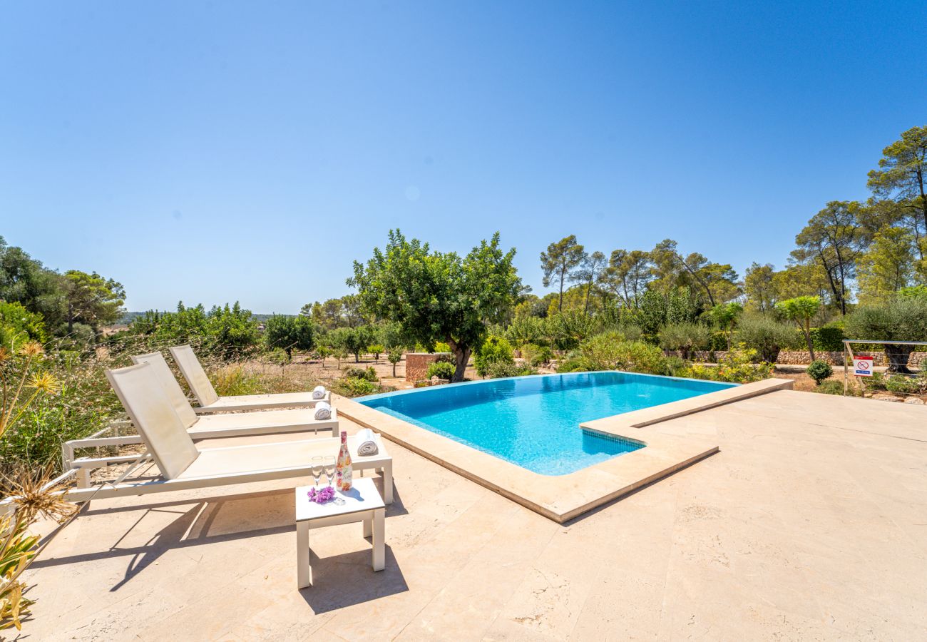Finca in Sencelles - Finca mit Pool Villa Laiar auf Mallorca