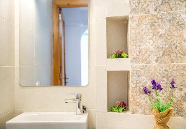 Ferienwohnung in Alcúdia - Blue Bay Wohnung mit Schwimmbad in Alcudia Strand Ferienwohnung in Alcúdia - Blue Bay Wohnung mit Schwimmbad in Alcudia Strand