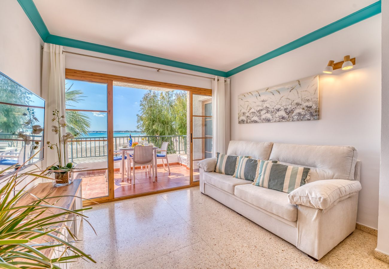 Ferienwohnung in Alcudia - Blue Bay Wohnung mit Schwimmbad in Alcudia Strand