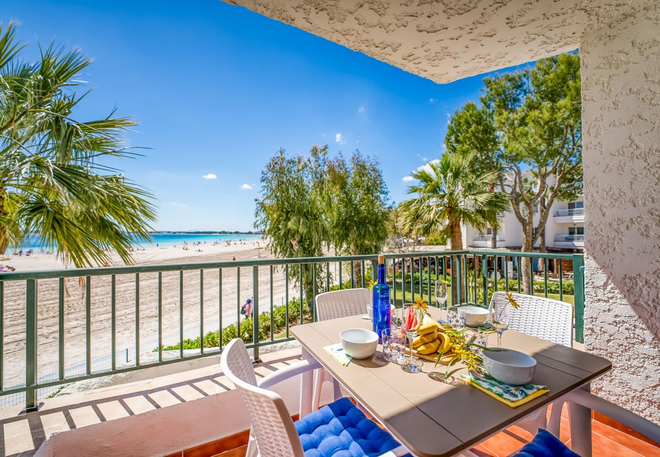 Ferienwohnung in Alcudia - Blue Bay Wohnung mit Schwimmbad in Alcudia Strand