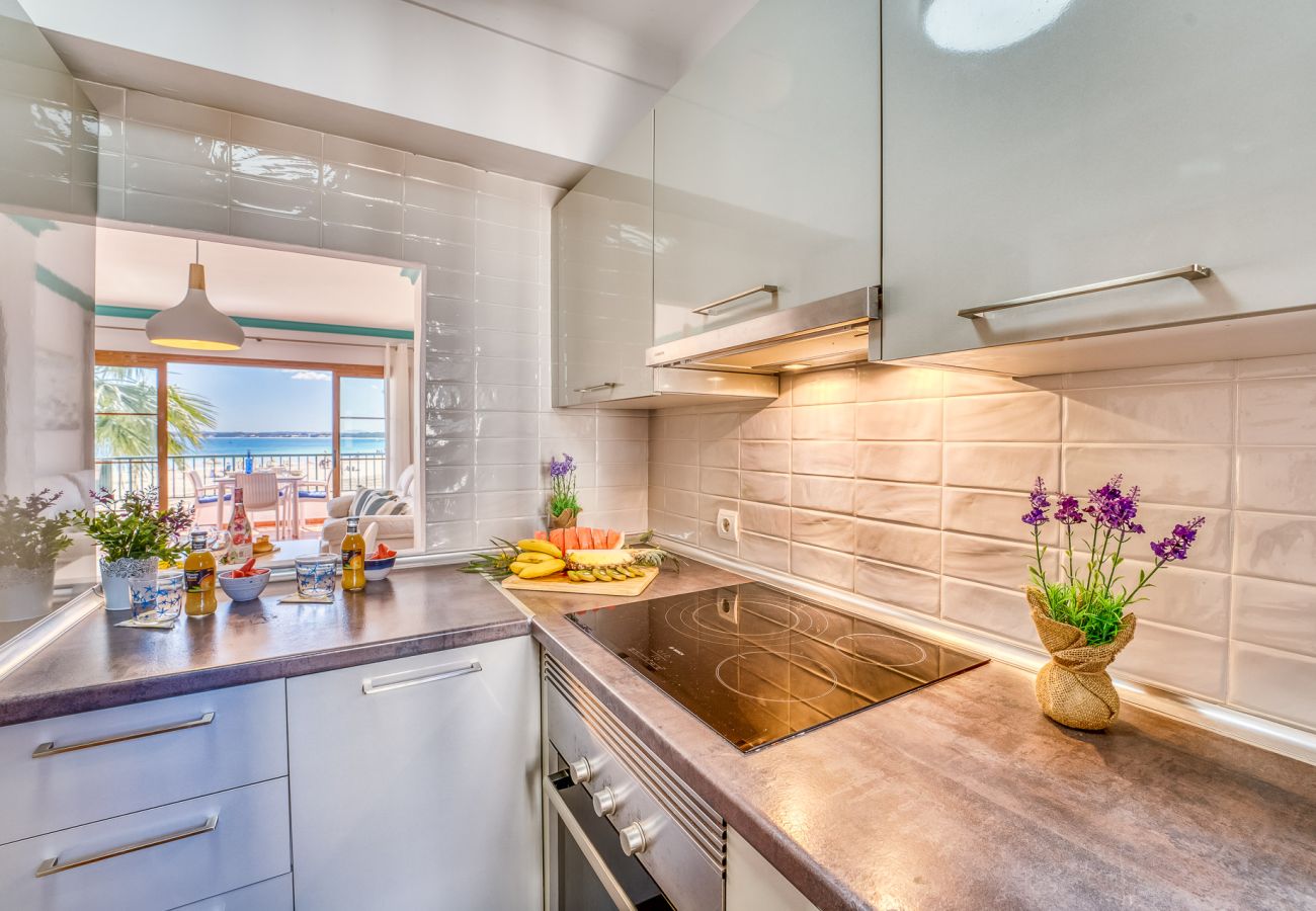 Ferienwohnung in Alcudia - Blue Bay Wohnung mit Schwimmbad in Alcudia Strand