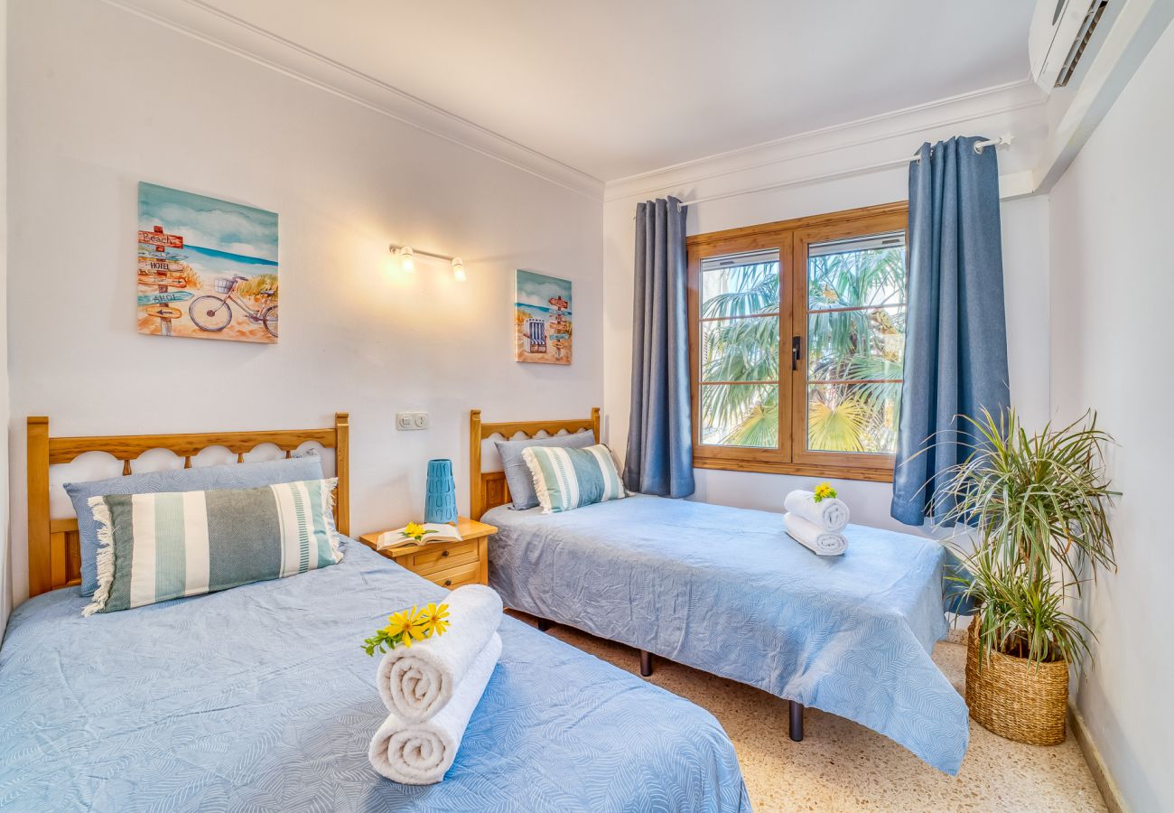 Ferienwohnung in Alcudia - Blue Bay Wohnung mit Schwimmbad in Alcudia Strand