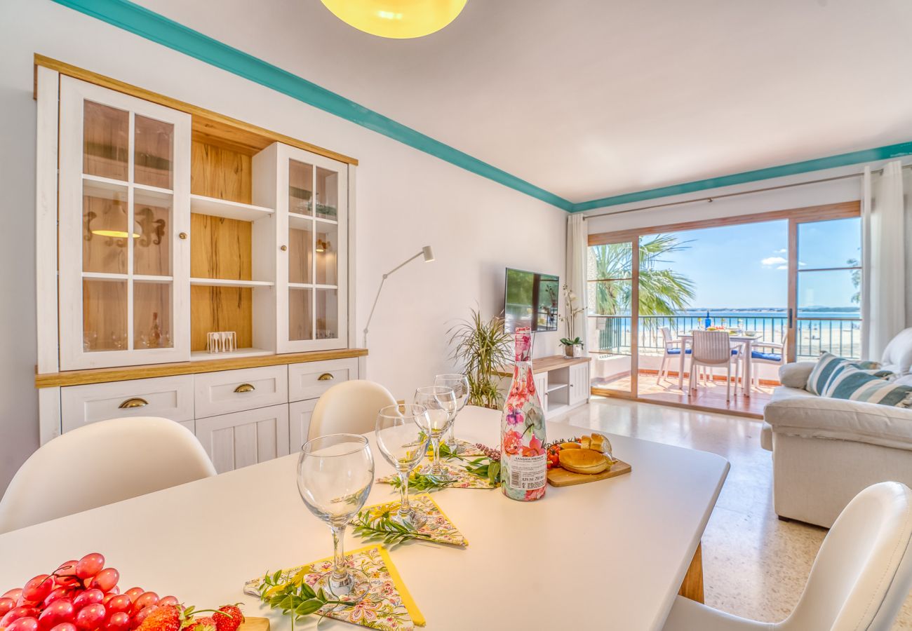 Ferienwohnung in Alcudia - Blue Bay Wohnung mit Schwimmbad in Alcudia Strand