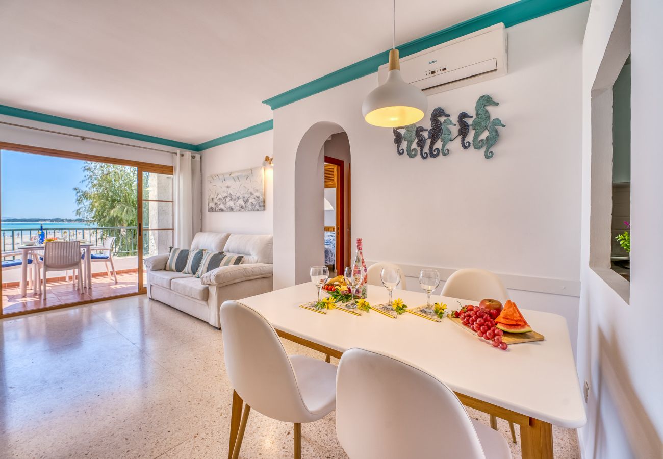 Ferienwohnung in Alcudia - Blue Bay Wohnung mit Schwimmbad in Alcudia Strand