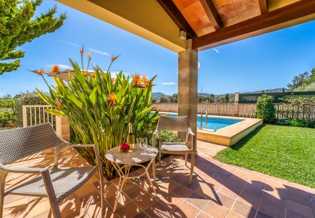 Finca in Capdepera - Ferienhäuser mit Privat Pool Es Baladre auf Mallorca