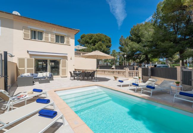 Ferienhaus in Muro - Casa Isabella mit privatem Pool in der Nähe des Strandes von Muro