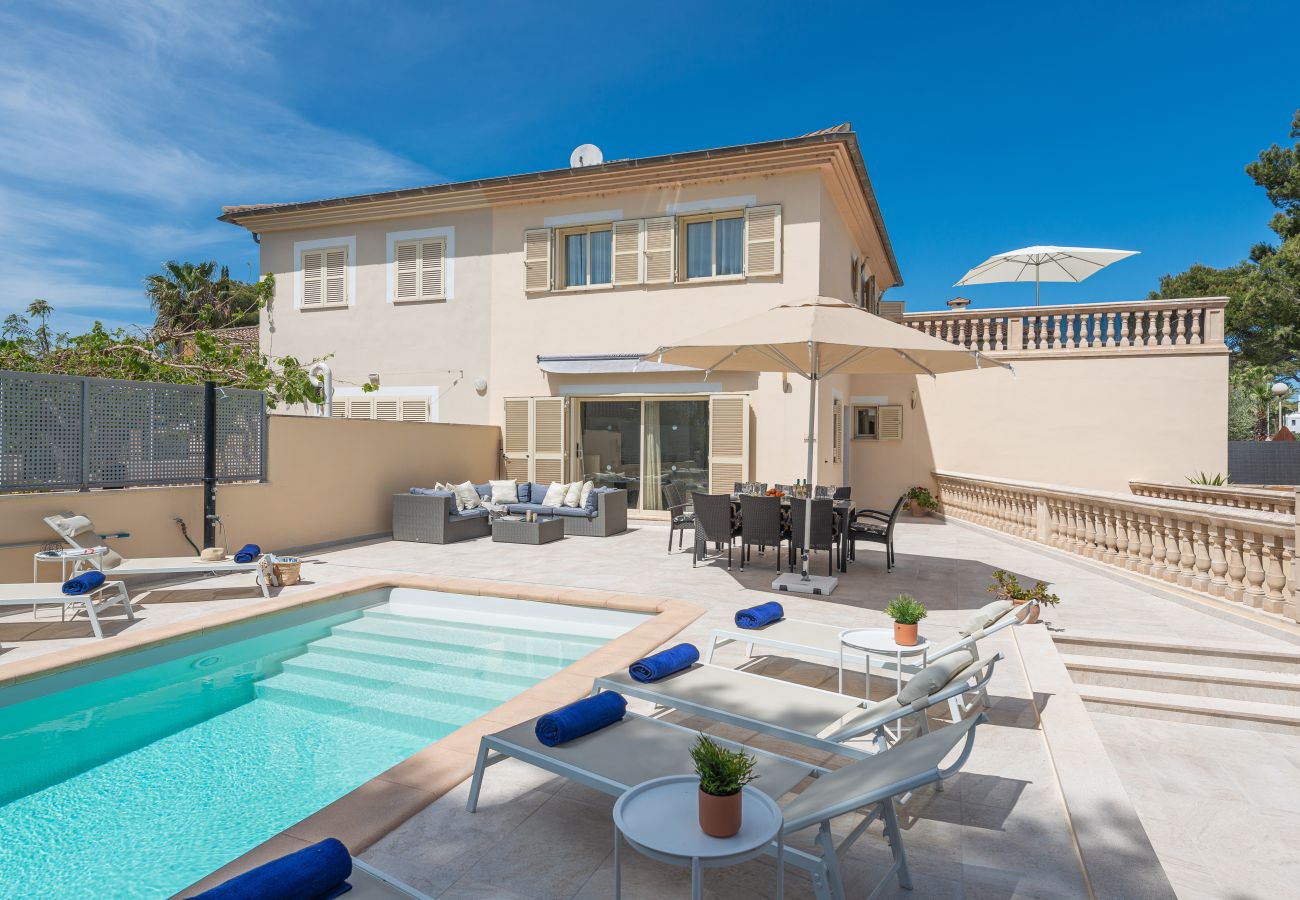 Ferienhaus in Muro - Villa Hilary mit privatem Pool in der Nähe des Strandes von Muro