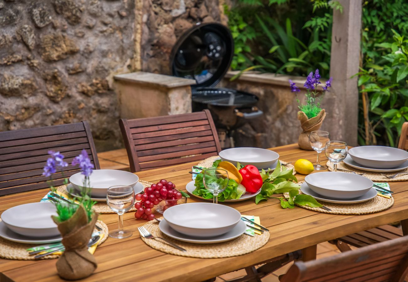Ferienhaus in Buger - Ferienhäuser mit Privat Pool Son Paulo auf Mallorca