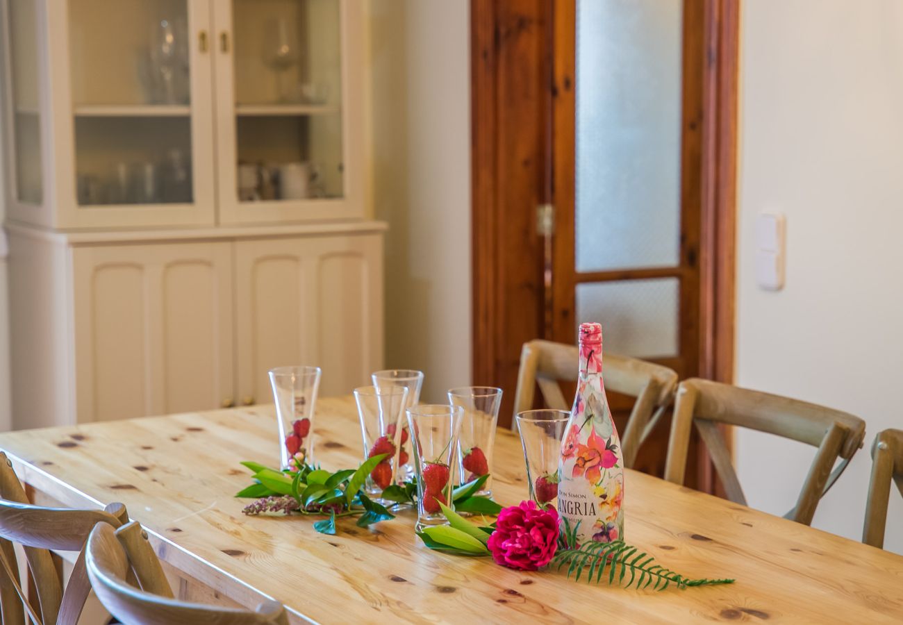 Ferienhaus in Buger - Ferienhäuser mit Privat Pool Son Paulo auf Mallorca
