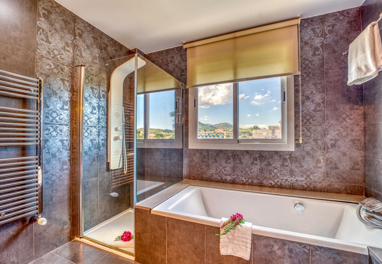 Ferienwohnung in Son Servera - Wohnung Las Palmeras 3 auf Mallorca in Strandnähe