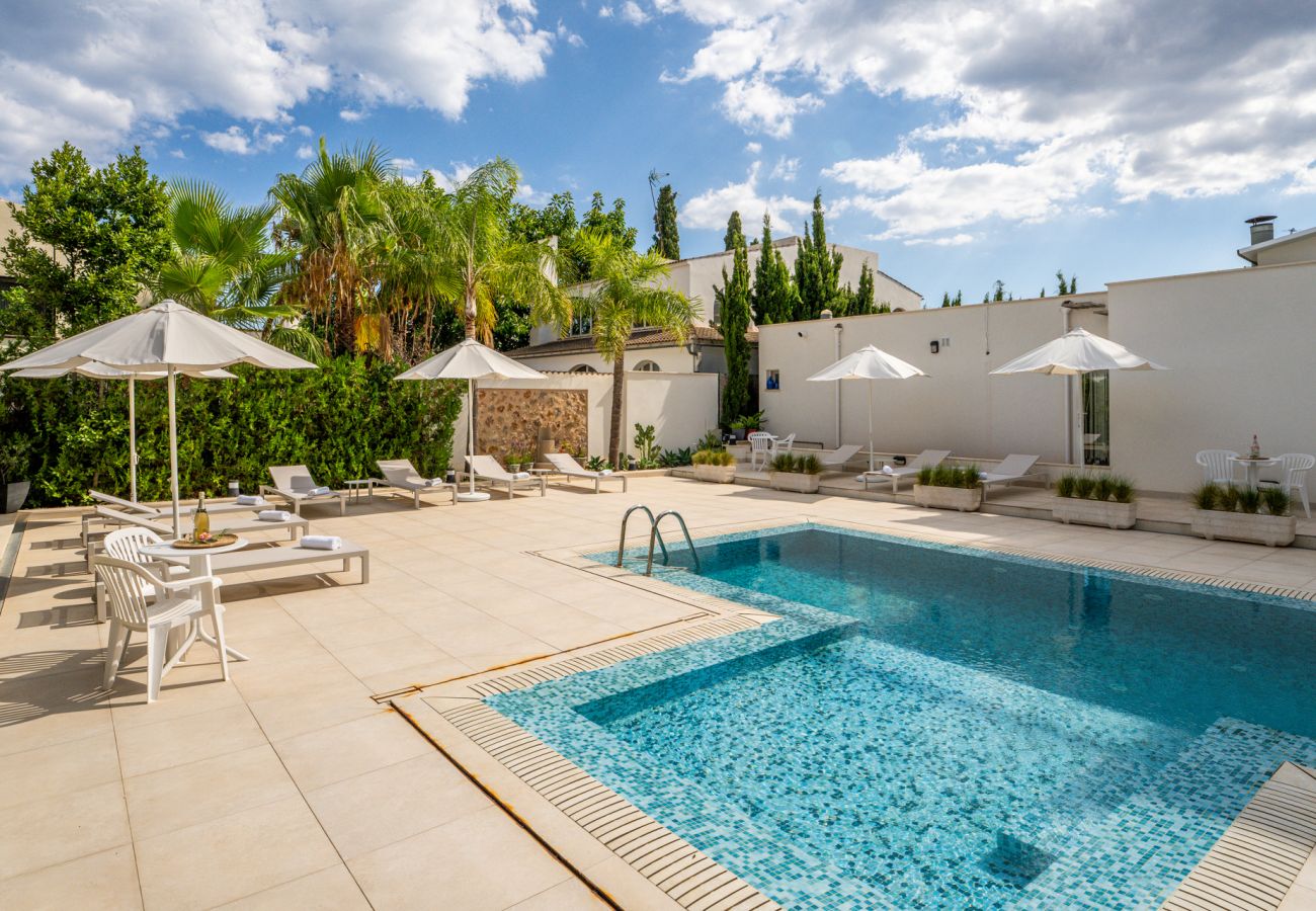 Ferienwohnung mit Panoramaterrasse auf Mallorca