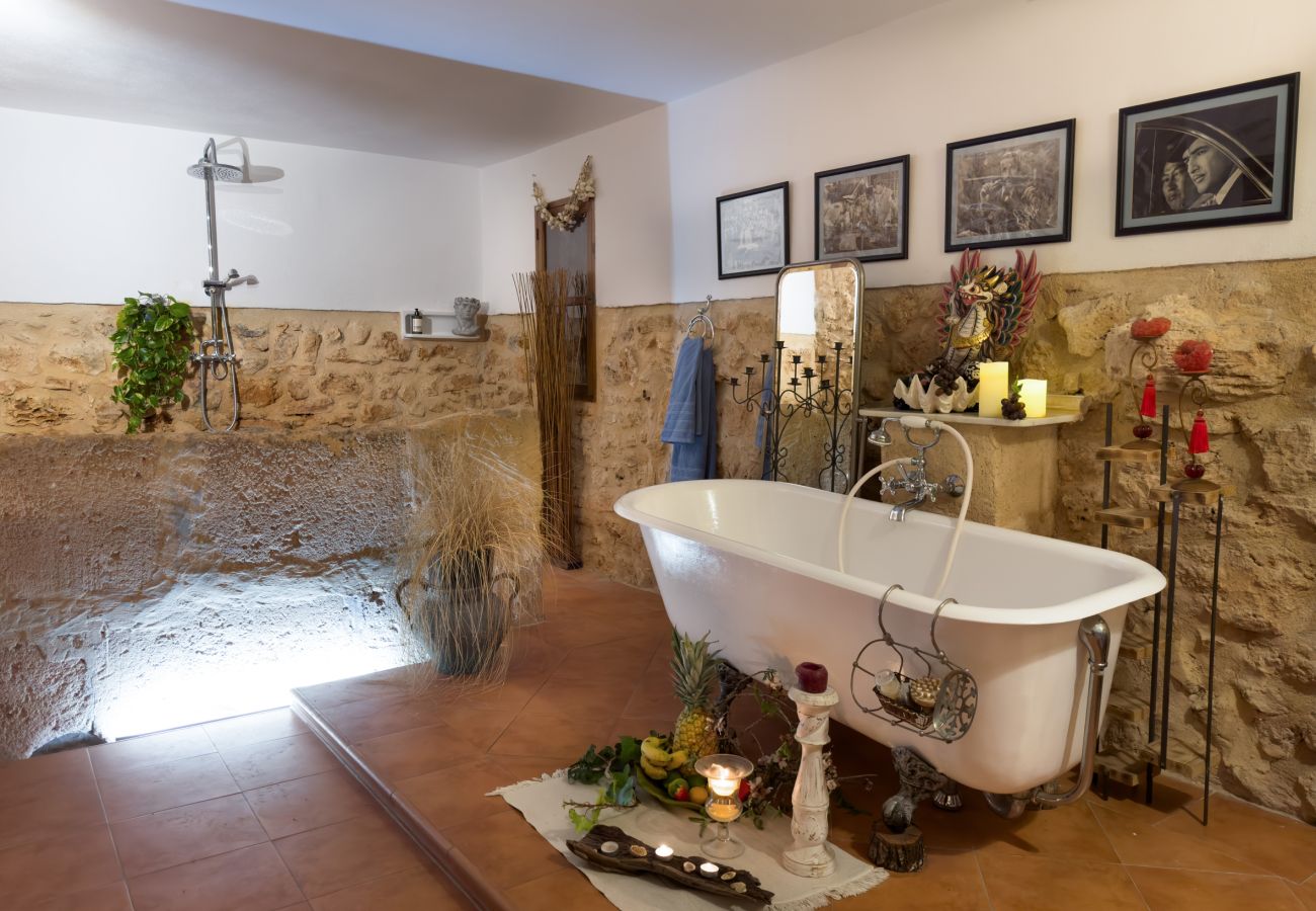 Finca in Algaida - Ländliches Finca Can Lloret auf Mallorca mit Pool