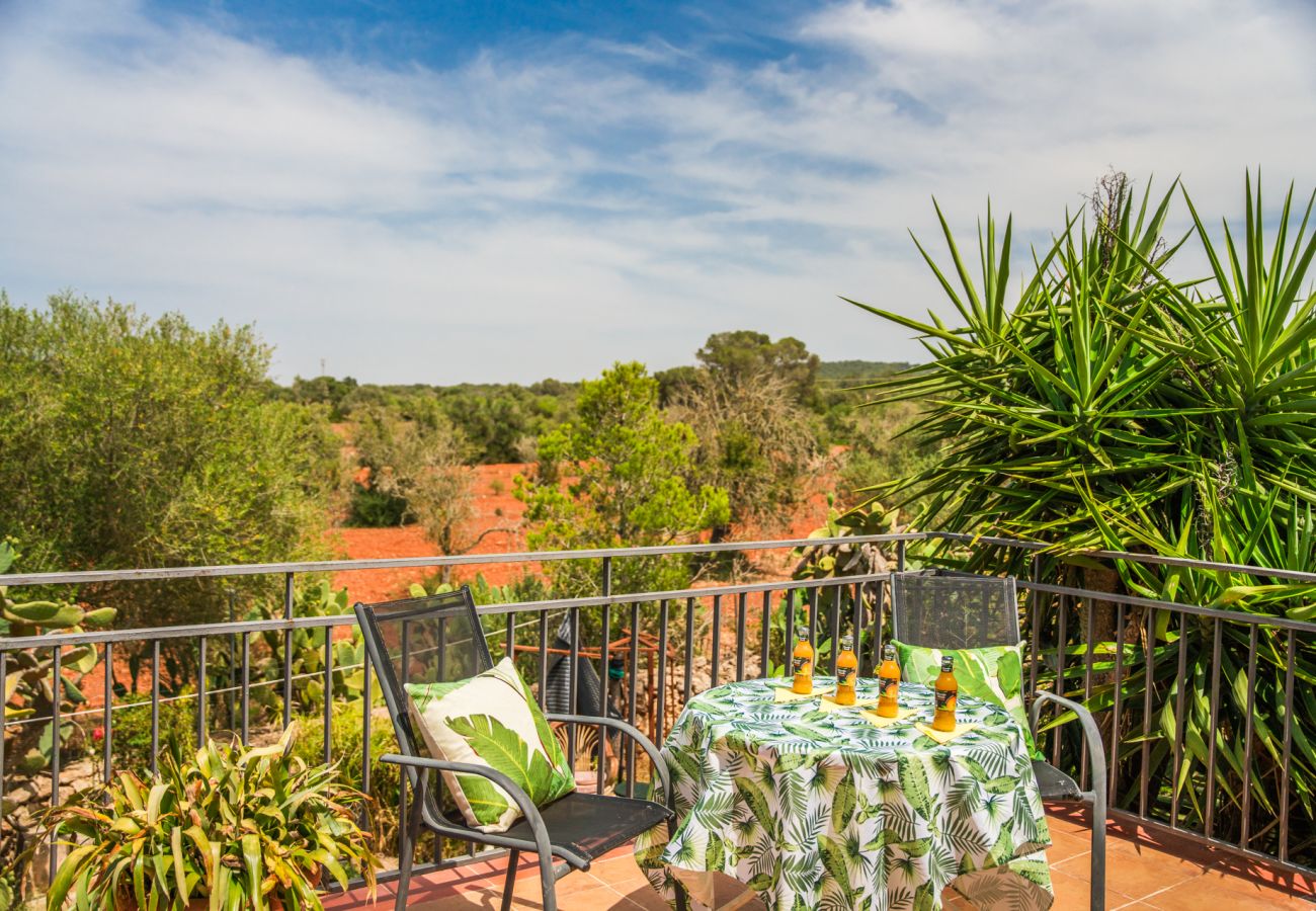 Finca in Algaida - Ländliches Finca Can Lloret auf Mallorca mit Pool