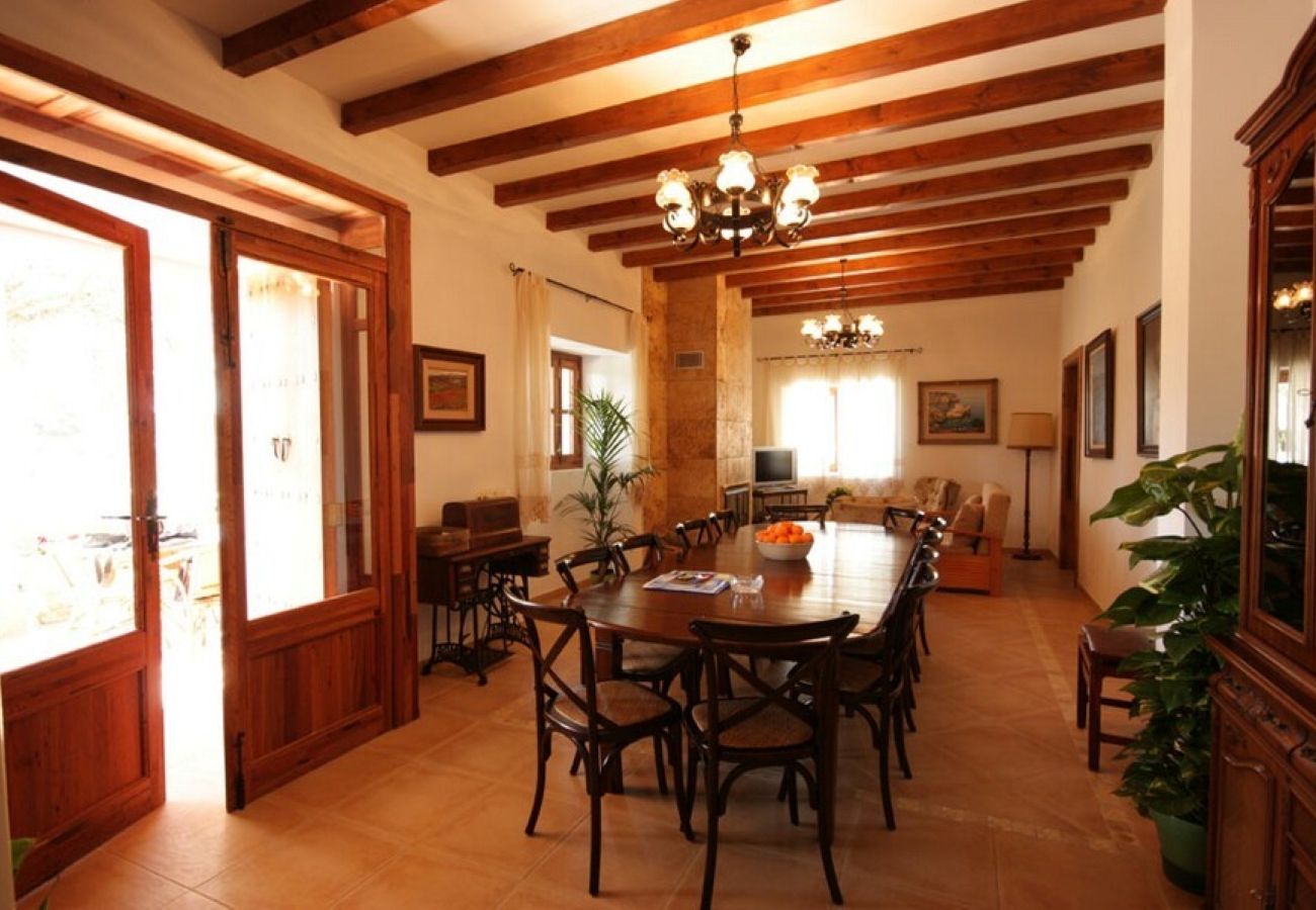 Finca in Petra - Finca mit Pool und schöne ausblicke Son March auf Mallorca