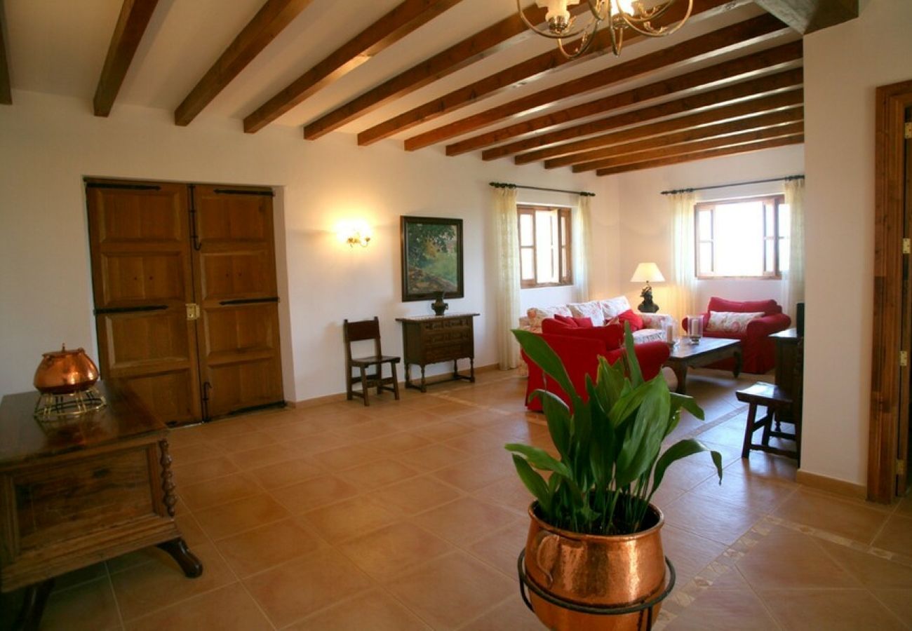 Finca in Petra - Finca mit Pool und schöne ausblicke Son March auf Mallorca