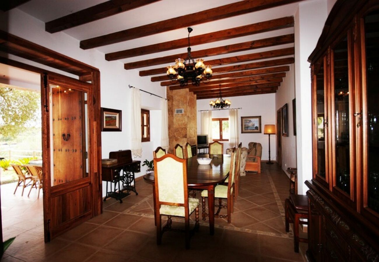 Finca in Petra - Finca mit Pool und schöne ausblicke Son March auf Mallorca