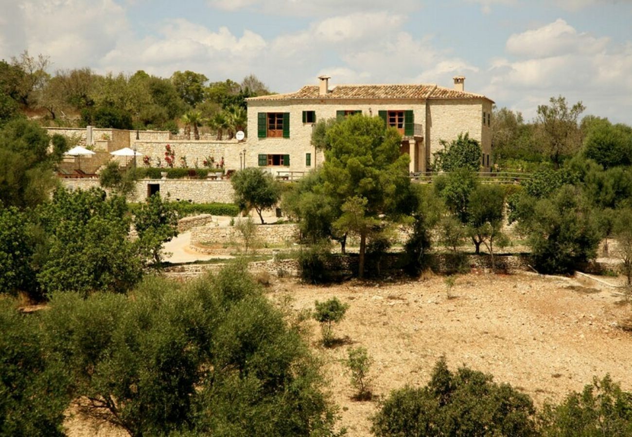 Finca in Petra - Finca mit Pool und schöne ausblicke Son March auf Mallorca