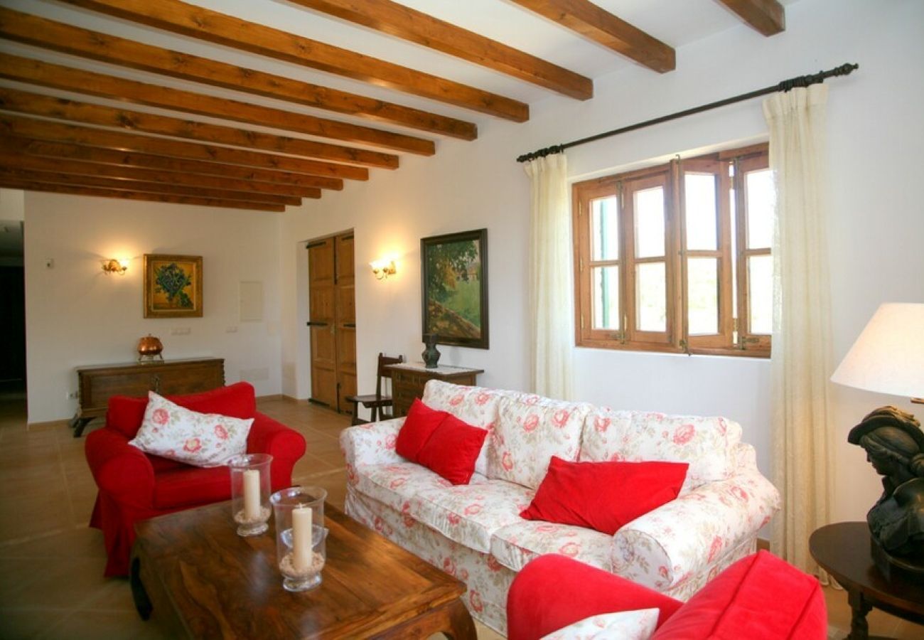 Finca in Petra - Finca mit Pool und schöne ausblicke Son March auf Mallorca