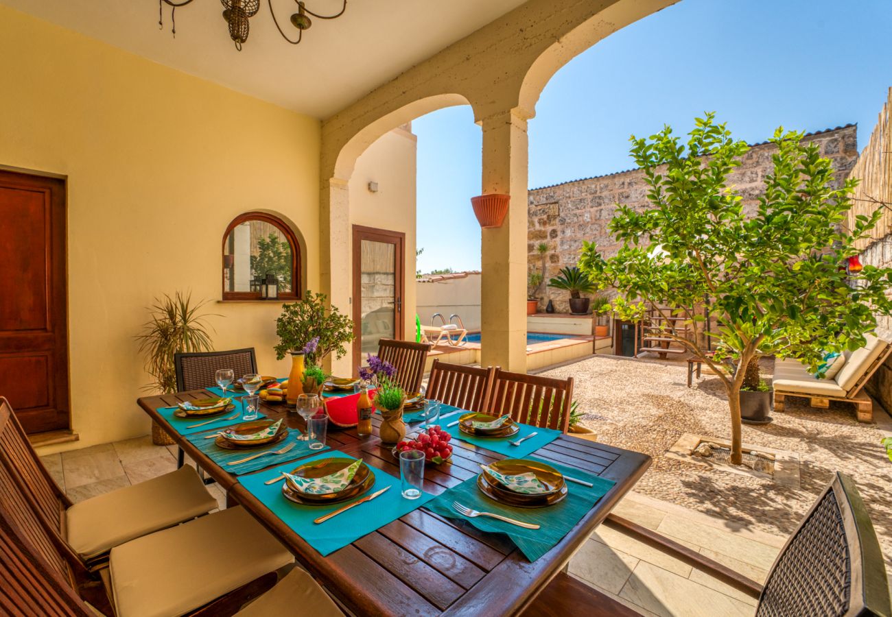 Ferienhaus in Muro - Landhaus auf Mallorca Cas Coco mit Pool