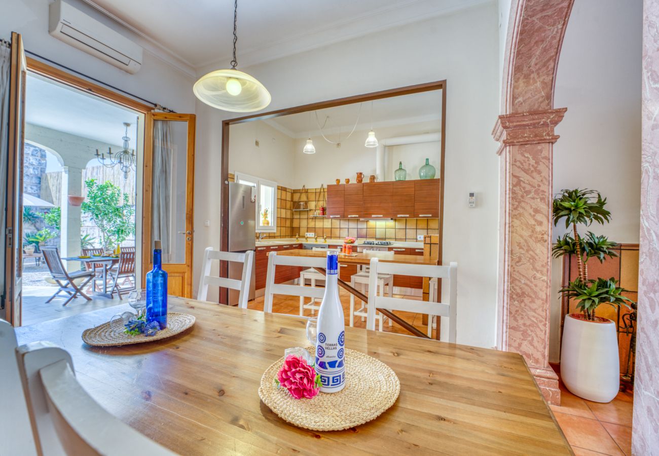 Ferienhaus in Muro - Landhaus auf Mallorca Cas Coco mit Pool