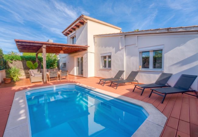 Ferienhaus in Alcúdia - Haus mit Pool Casa Falco am Strand von Alcudia