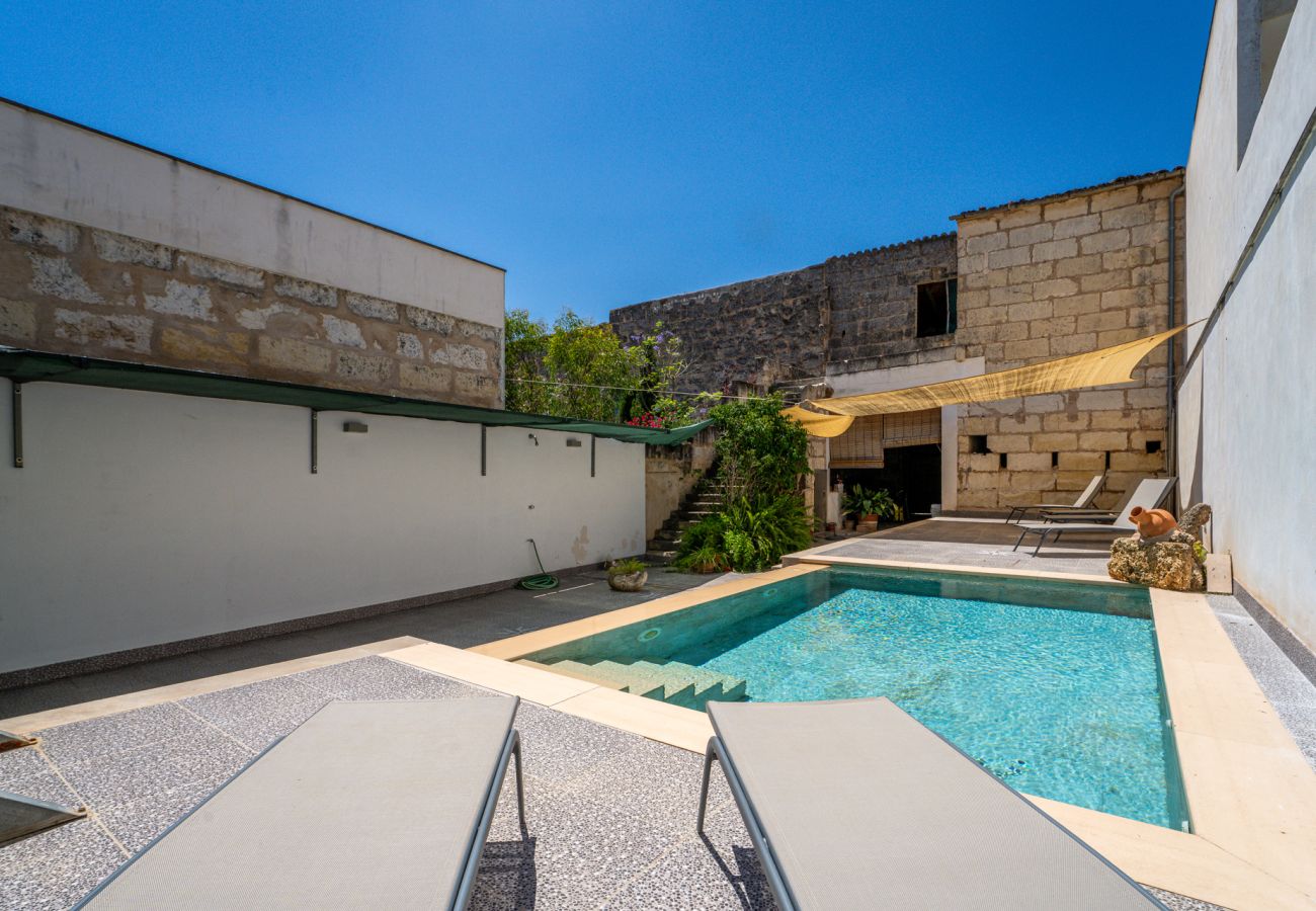 Ferienhaus in Sa Pobla - Haus mit Pool in Sa Pobla