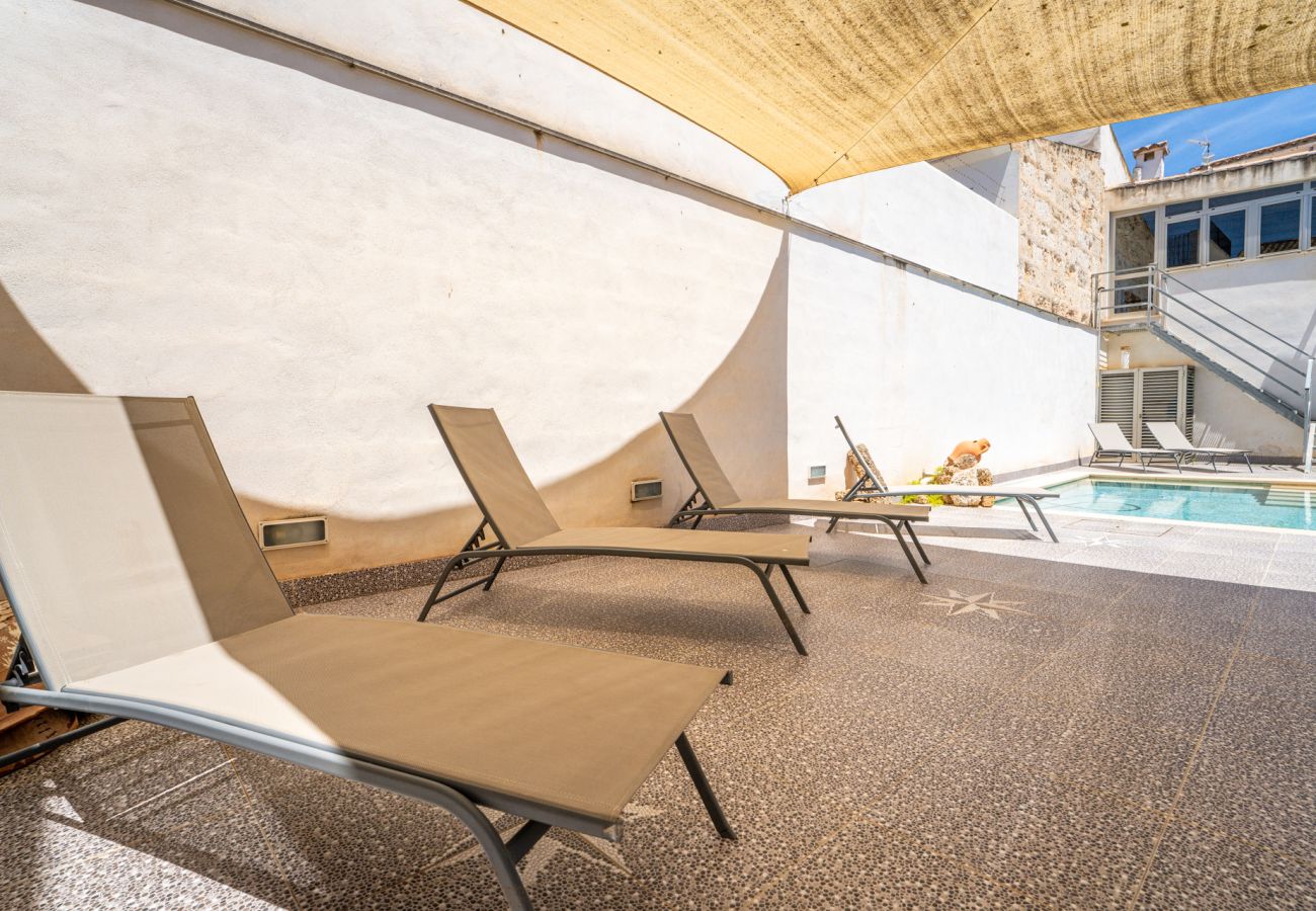 Ferienhaus in Sa Pobla - Haus mit Pool in Sa Pobla