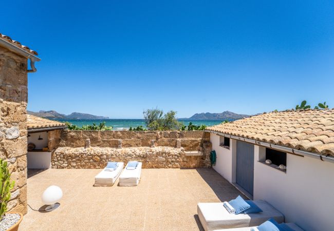 Finca in Pollensa - Finca direkt am Meer, Can Cuarassa, Pollensa.