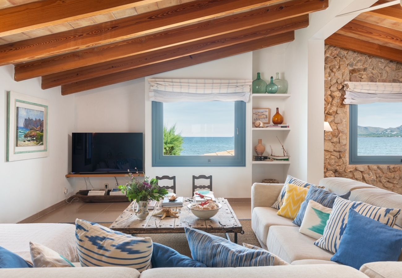 Finca in Pollensa - Finca direkt am Meer, Can Cuarassa, Pollença.