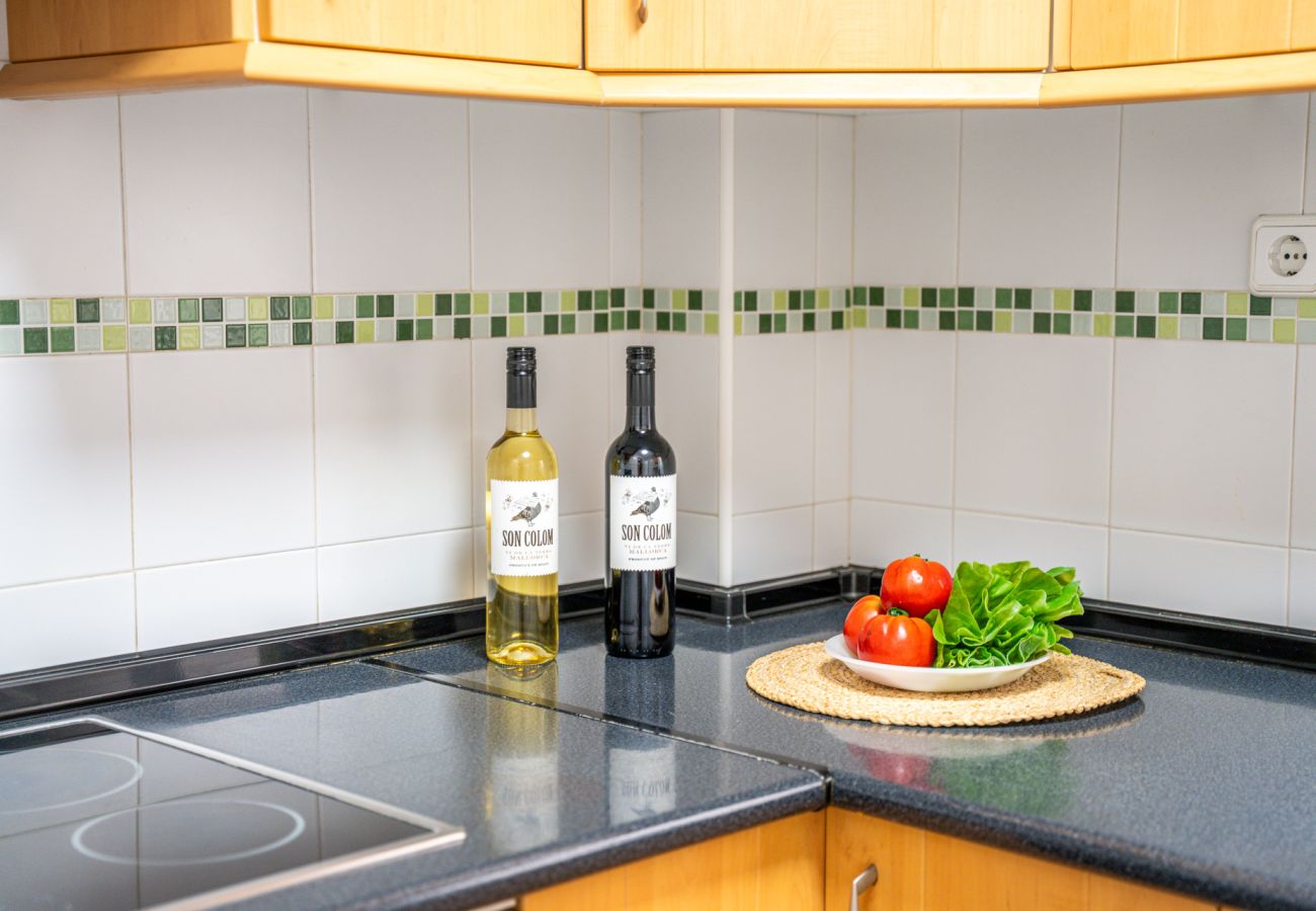 Ferienwohnung in Alcudia - Apartment Curling mit Balkon in Strandnähe in Alcúdia