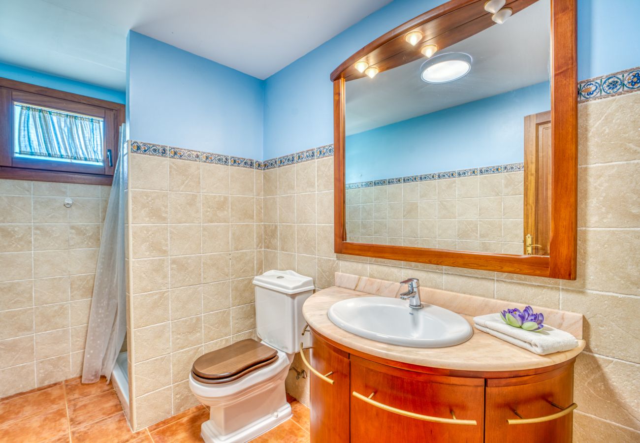 Chalet in Sa Pobla - Finca mit Pool und Whirlpool in Son Crestes, Sa Pobla