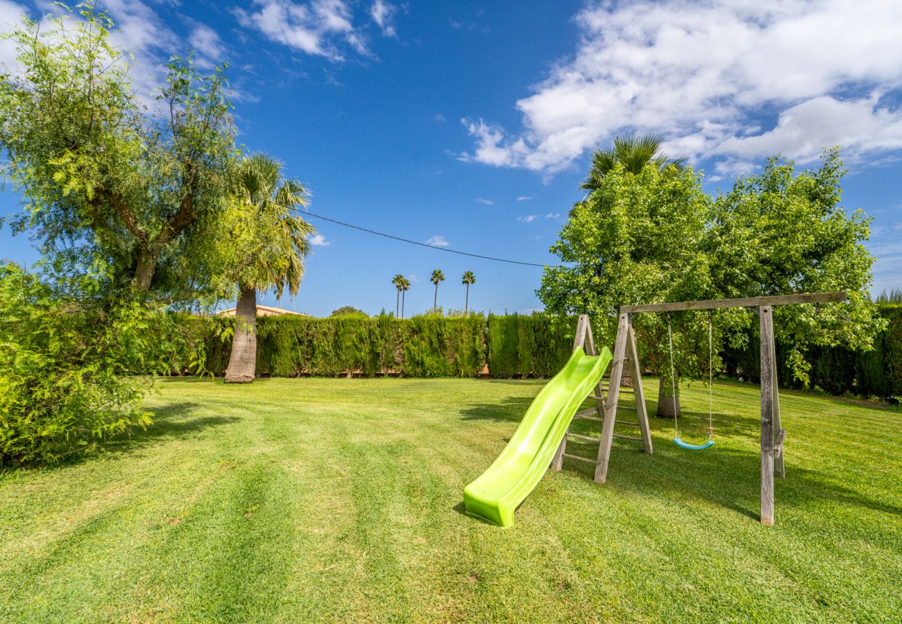 Chalet in Sa Pobla - Finca mit Pool und Whirlpool in Son Crestes, Sa Pobla
