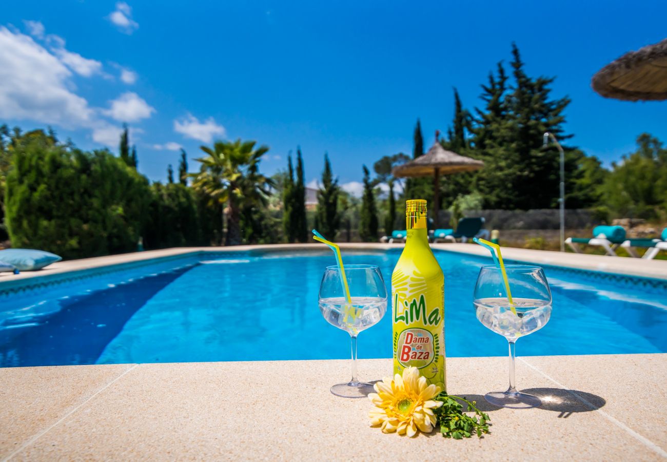 Finca en Pollensa - Finca mallorquina Pollensa La Caseta con piscina 