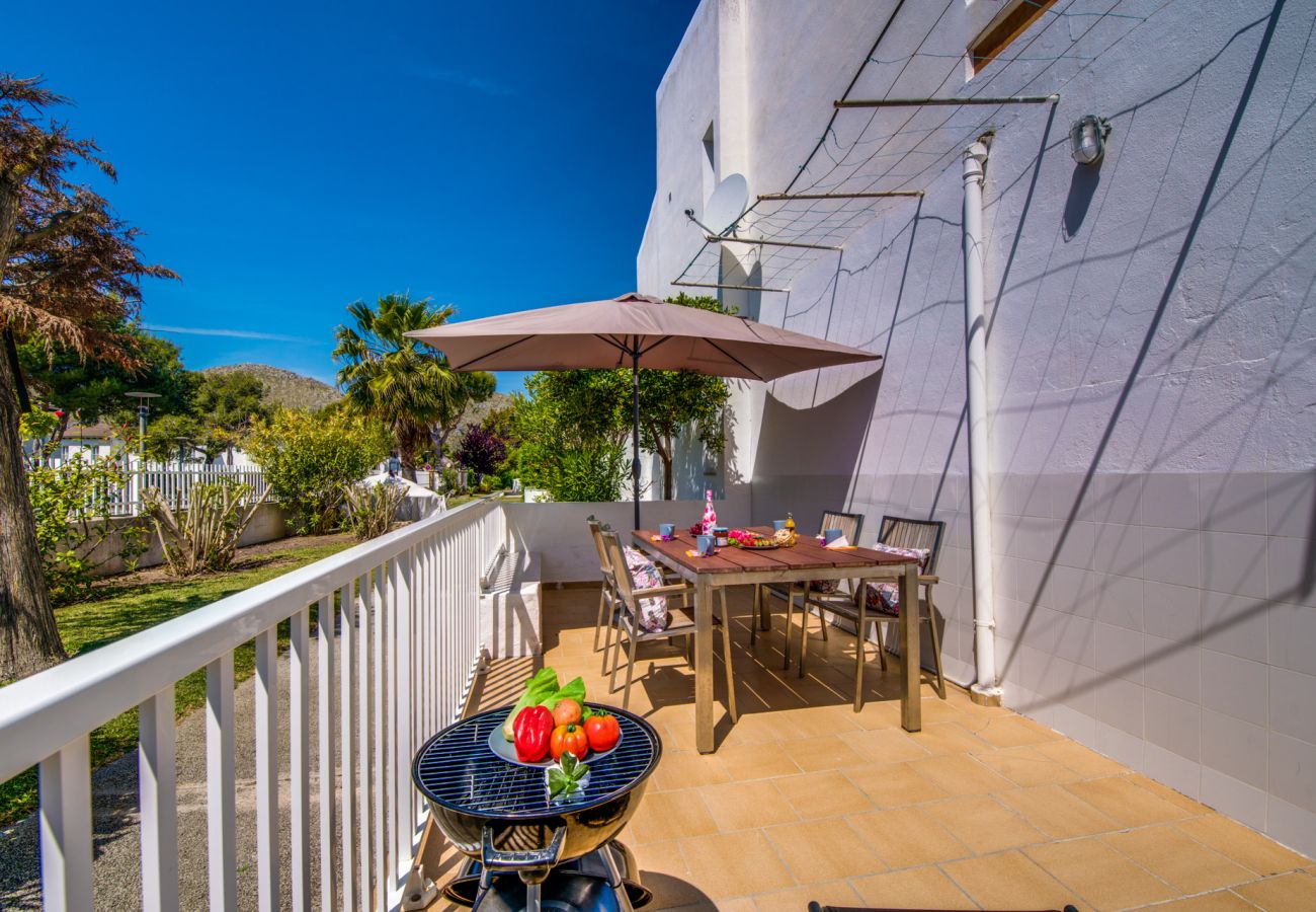Vacaciones en Mallorca en apartamento con terraza. 