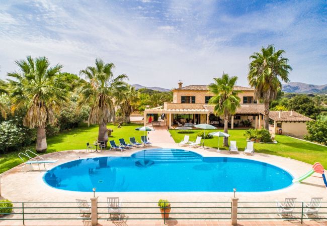 Finca rural en Mallorca Els Mitjans con piscina