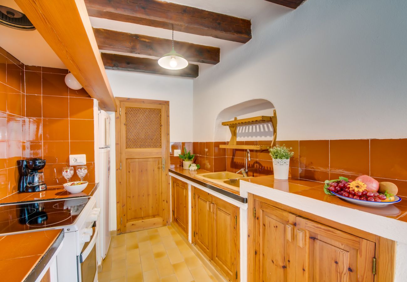 Apartamento en Cala San Vicente - Apartamento en la playa Barques 3 en Mallorca