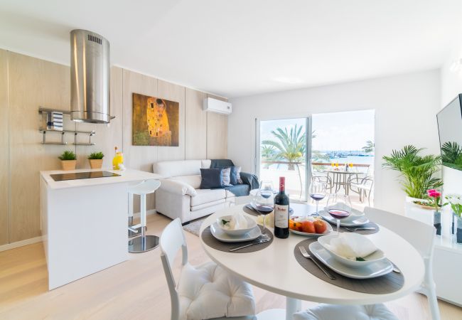 Apartamento en Alcúdia - Apartamento Mimosa vistas al mar Puerto Alcudia 