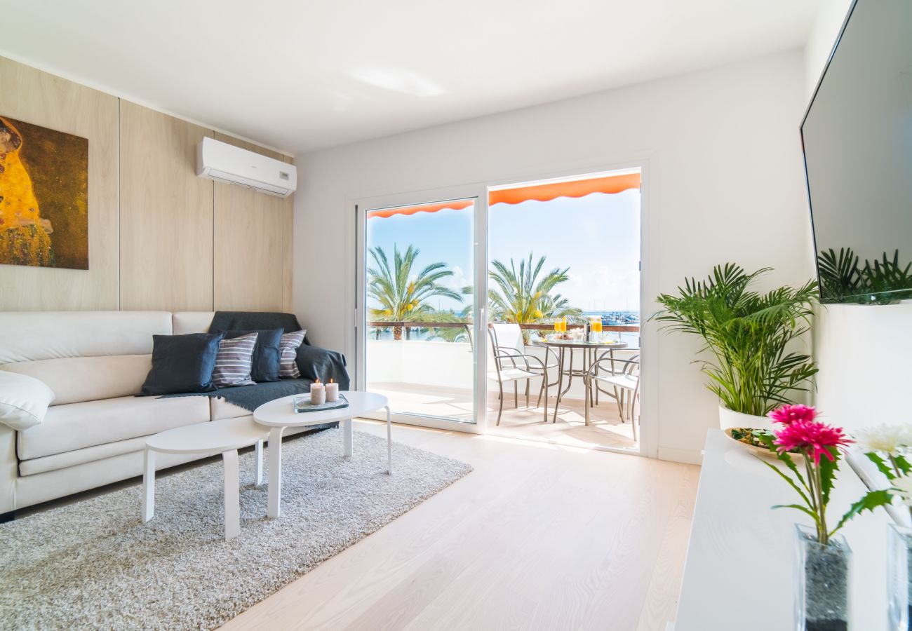 Apartamento en Alcúdia - Apartamento Mimosa vistas al mar Puerto Alcudia 